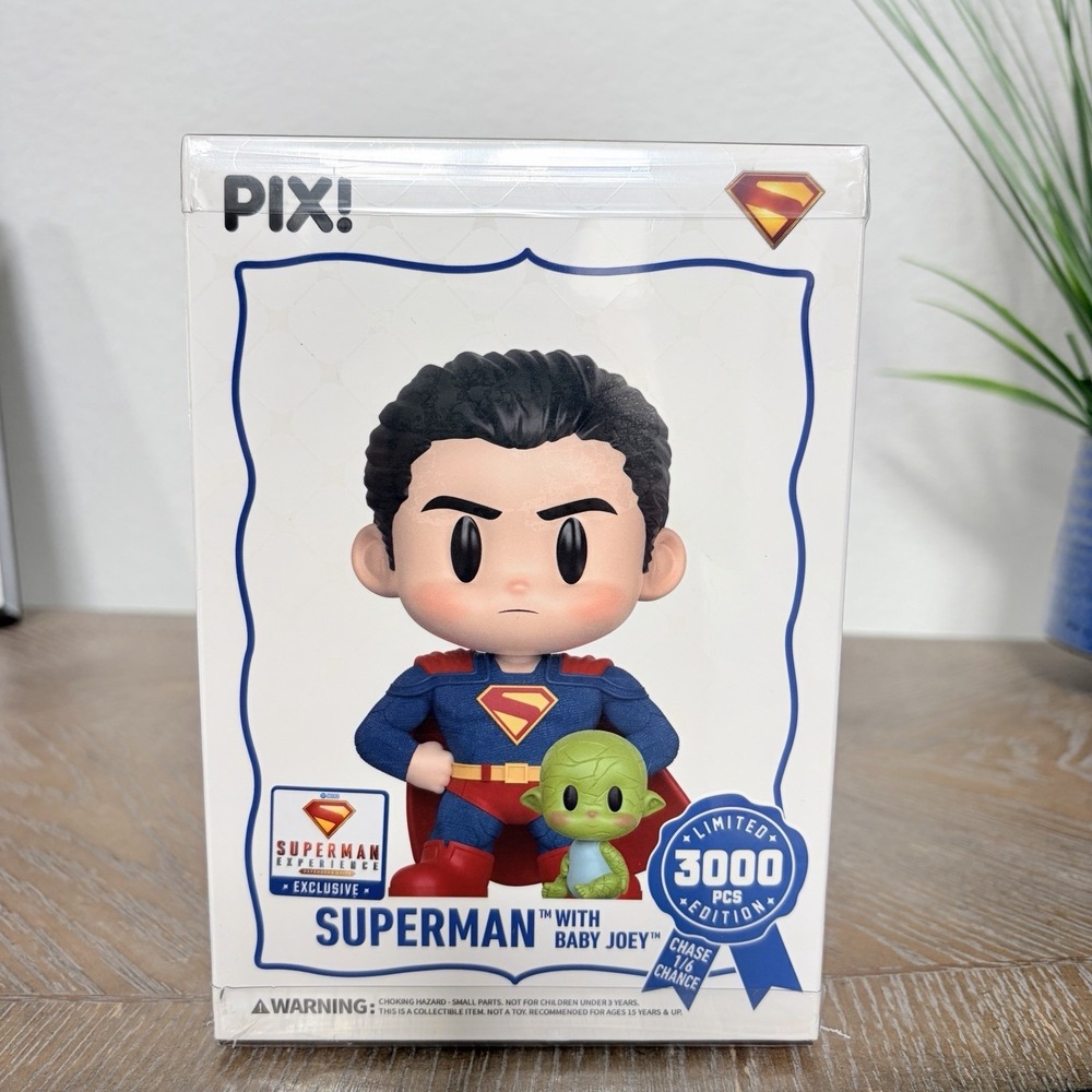 UNOPENED Thrilljoy Superman Experience Warner Bros Exclusive Limited 3000 Figure